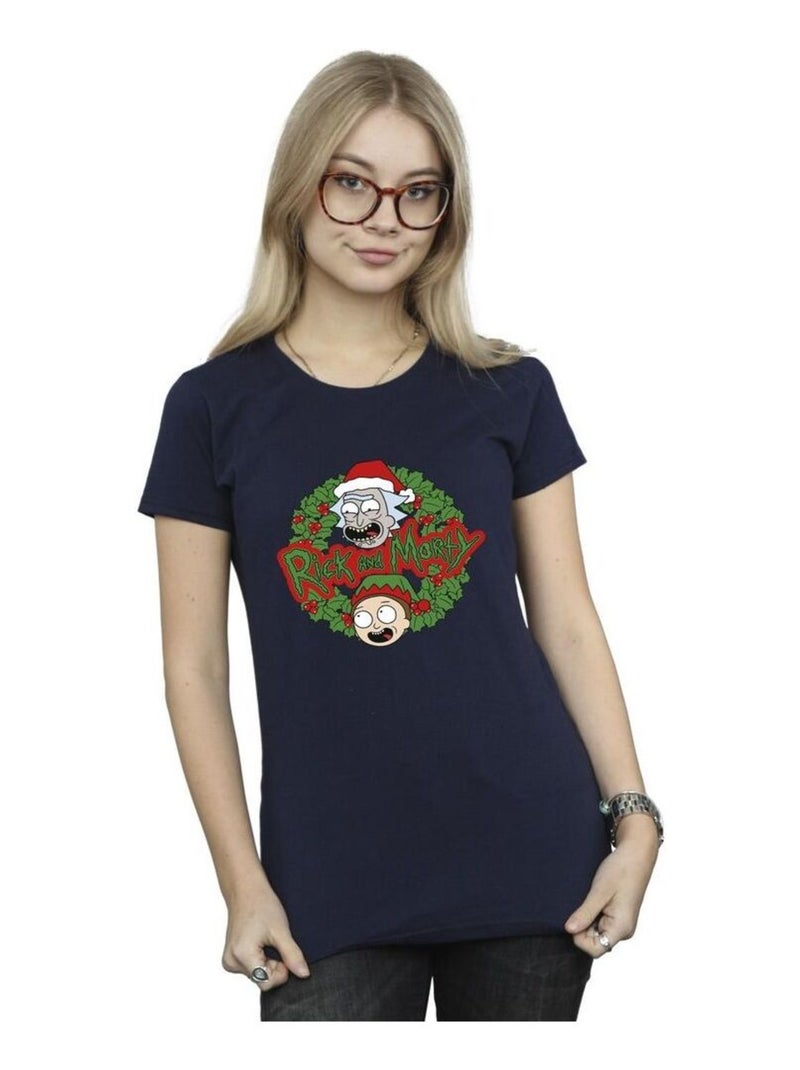 Rick And Morty - T-shirt Bleu marine - Kiabi