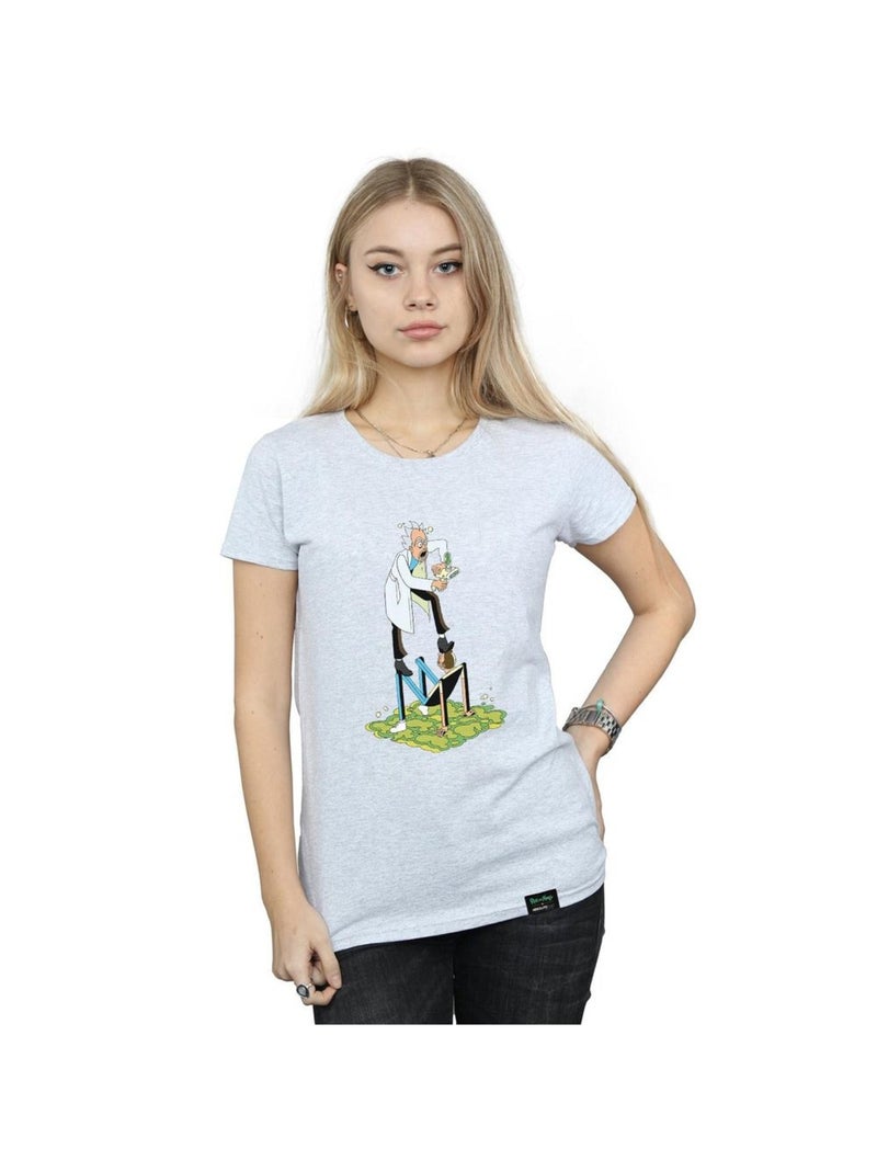 Rick And Morty - T-shirt Gris chiné - Kiabi