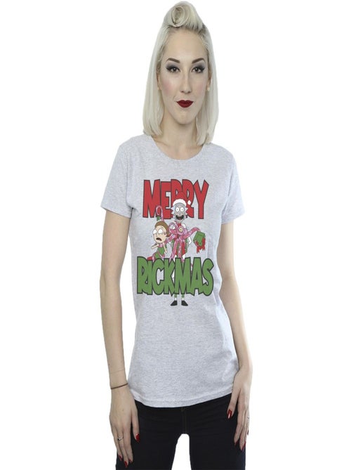 Rick And Morty - T-shirt MERRY RICKMAS - Kiabi