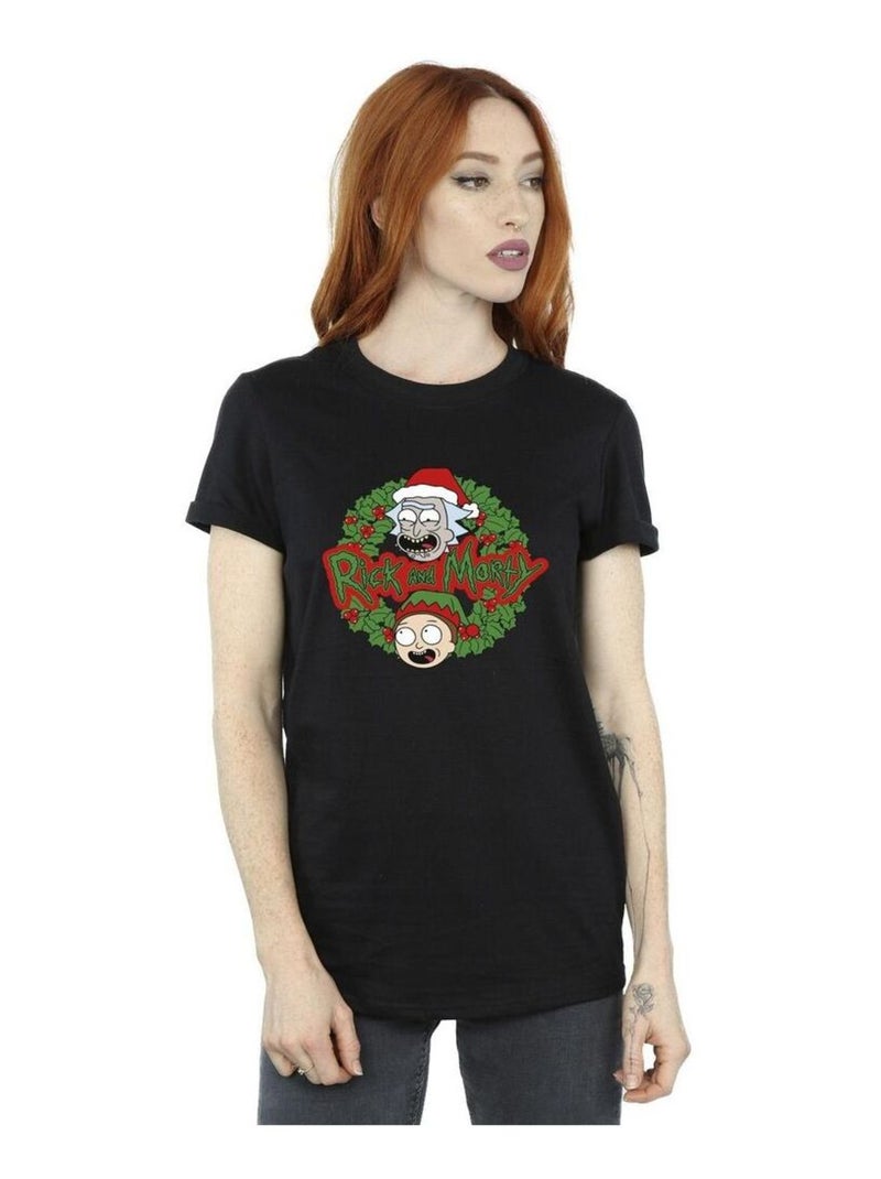 Rick And Morty - T-shirt Noir - Kiabi