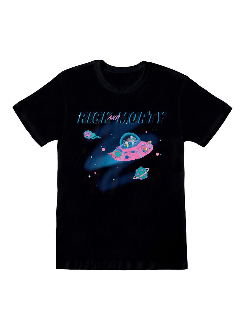 Rick And Morty - T-shirt Noir - Kiabi