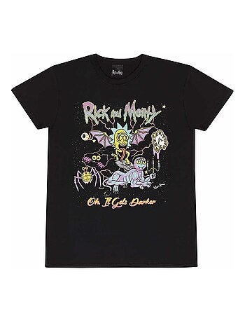 Rick And Morty - T-shirt OH IT GETS DARKER