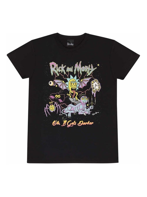 Rick And Morty - T-shirt OH IT GETS DARKER - Kiabi
