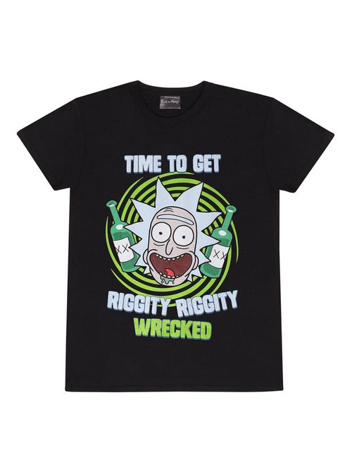 Rick And Morty - T-shirt RIGGITY WRECKED - Kiabi