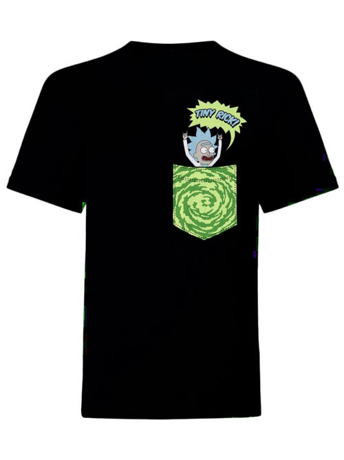Rick And Morty - T-shirt TINY POCKET - Kiabi