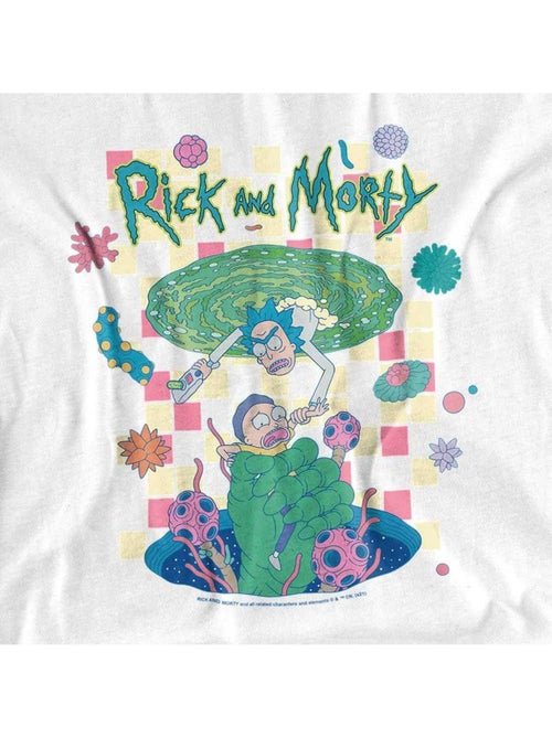 Rick et Morty - T-shirt FALLING PORTALS - Kiabi Rick et Morty - T-shirt FALLING PORTALS - Kiabi