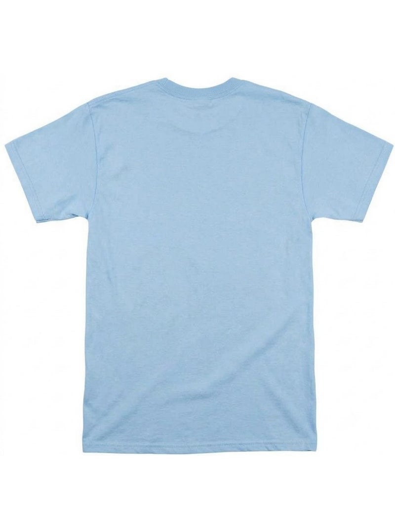 Rick et Morty - T-shirt FALLING PORTALS Bleu clair - Kiabi