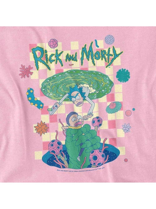 Rick et Morty - T-shirt FALLING PORTALS - Kiabi Rick et Morty - T-shirt FALLING PORTALS - Kiabi