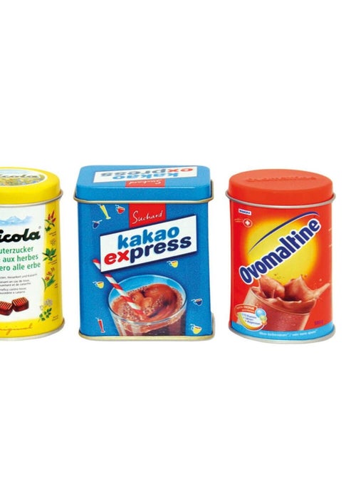 Ricola, Ovomaltine, Boîte de conserve en métal de Suchard - Kiabi