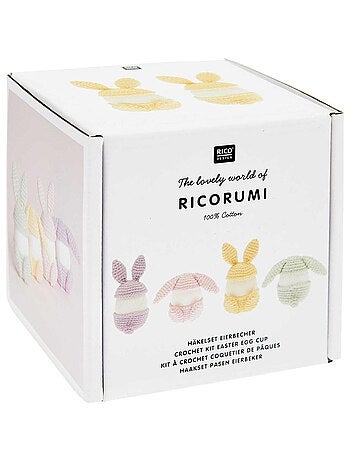 Ricorumi Kit à crochet "Coquetier de Pâques