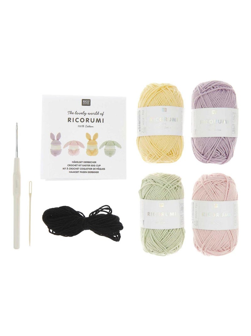 Ricorumi Kit à crochet "Coquetier de Pâques" Beige - Kiabi
