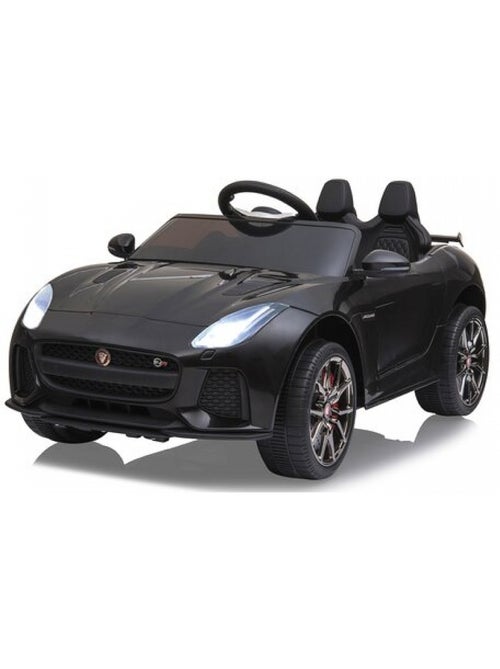 Ride-on Jaguar F-typee SVR noir 12V - Kiabi