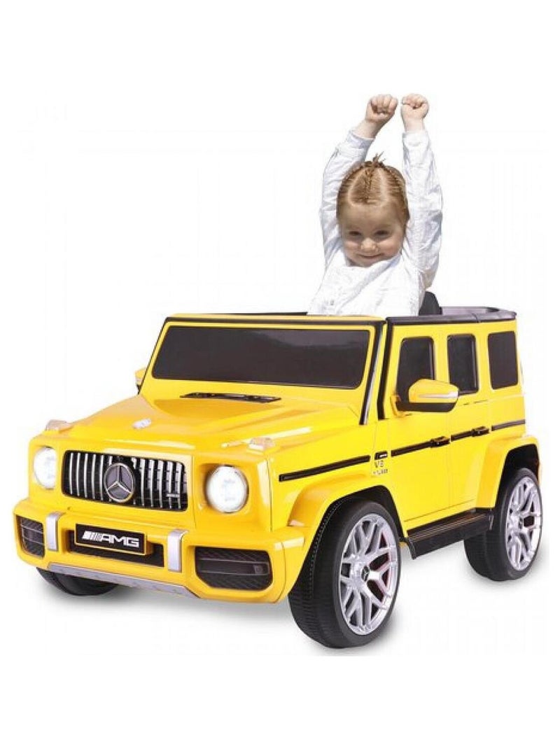 Ride-on Mercedes-Benz AMG G 63 jaune Jaune - Kiabi