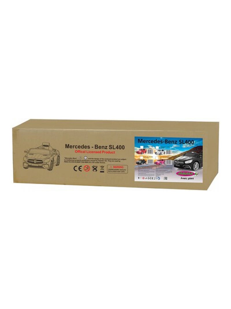 Ride-on mercedes-benz sl 400 blanc 12v Blanc - Kiabi