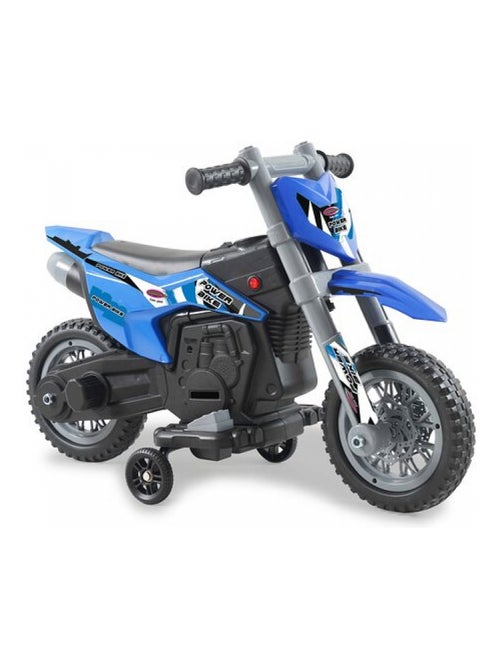 Ride-on Moto Power Bike blu 6V - Kiabi
