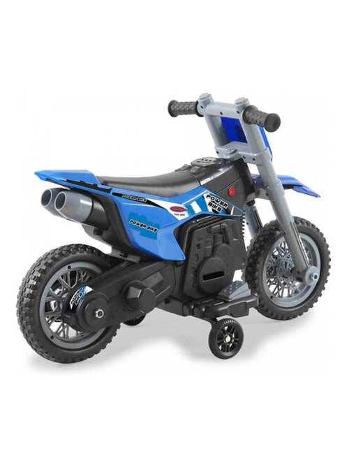 Ride-on Moto Power Bike blu 6V - Kiabi