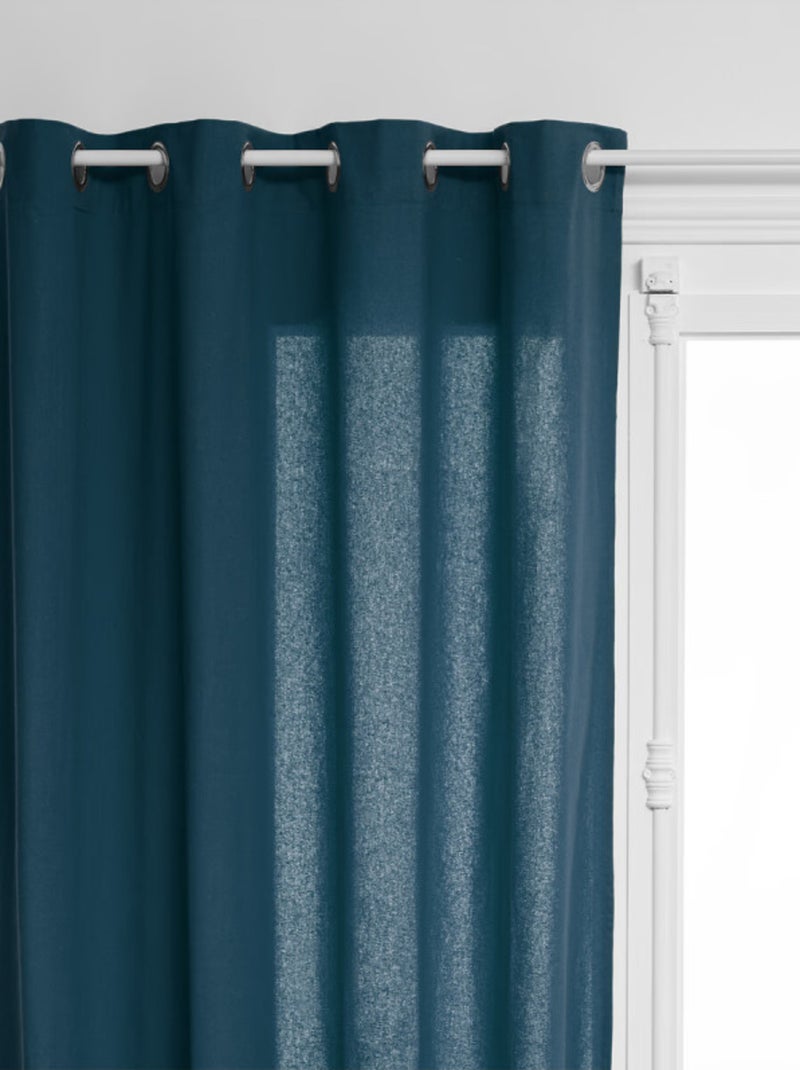 Rideau - Atmosphera - 100% Coton Bleu - Kiabi