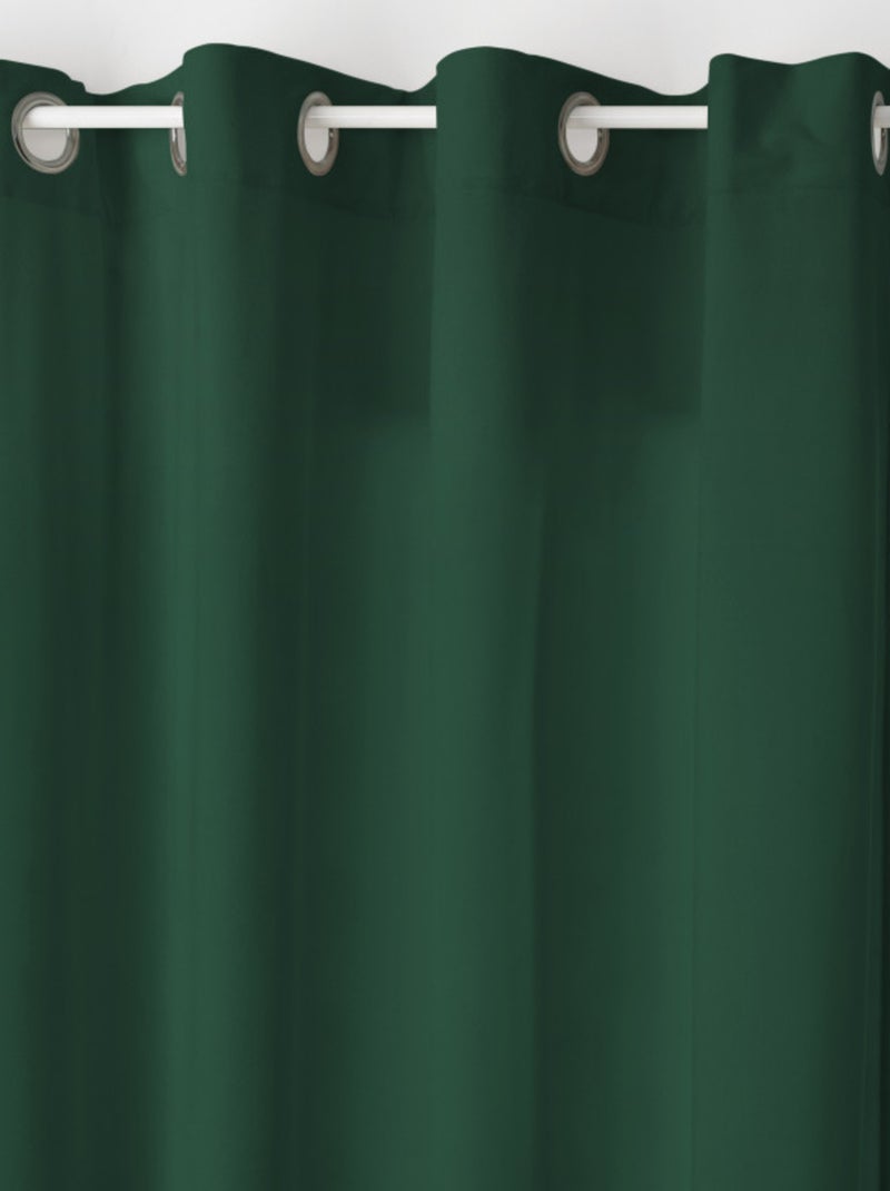 Rideau - Atmosphera - 100% Polyester Vert - Kiabi