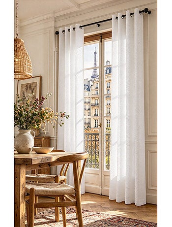 Rideau - coton pur - 100% polyester
