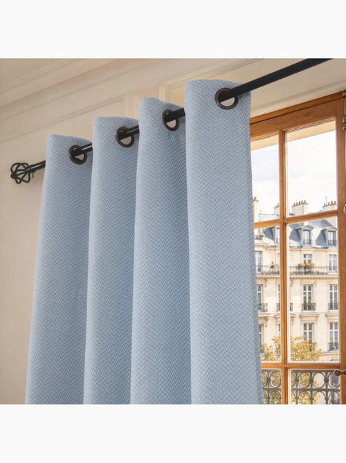 Rideau - coton pur - 100% polyester - Kiabi Rideau - coton pur - 100% polyester - Kiabi