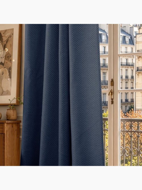 Rideau - coton pur - 100% polyester - Kiabi Rideau - coton pur - 100% polyester - Kiabi