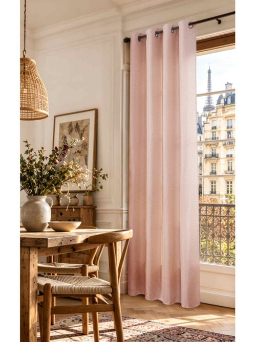 Rideau - coton pur - 100% polyester - Kiabi Rideau - coton pur - 100% polyester - Kiabi