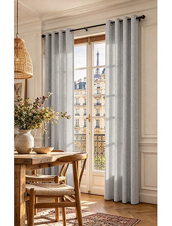Rideau - coton pur - 100% polyester