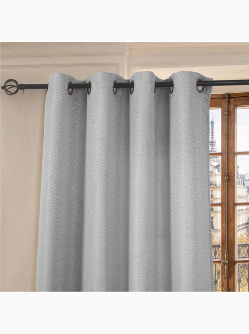 Rideau - coton pur - 100% polyester - Kiabi Rideau - coton pur - 100% polyester - Kiabi