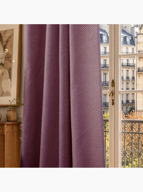 Rideau - coton pur - 100% polyester - Kiabi Rideau - coton pur - 100% polyester - Kiabi