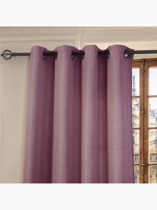 Rideau - coton pur - 100% polyester - Kiabi Rideau - coton pur - 100% polyester - Kiabi