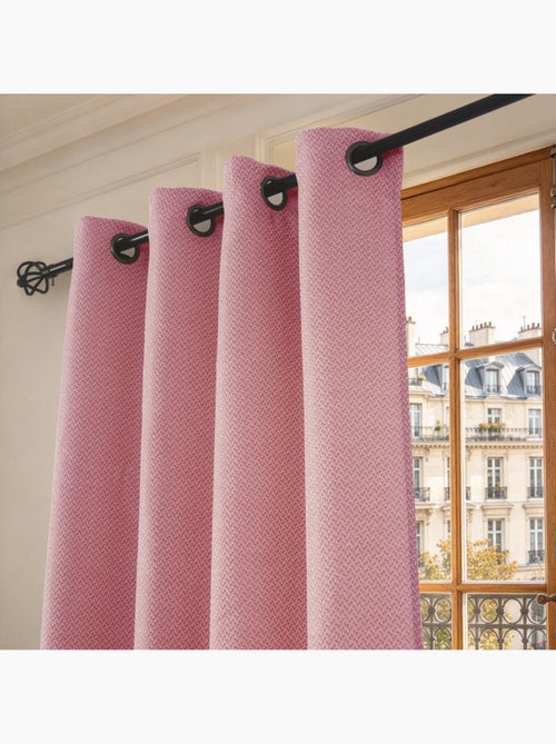 Rideau - coton pur - 100% polyester - Kiabi Rideau - coton pur - 100% polyester - Kiabi