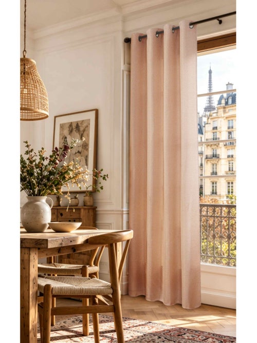 Rideau - coton pur - 100% polyester - Kiabi Rideau - coton pur - 100% polyester - Kiabi