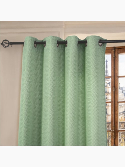 Rideau - coton pur - 100% polyester - Kiabi Rideau - coton pur - 100% polyester - Kiabi