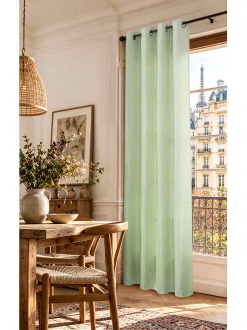 Rideau - coton pur - 100% polyester - Kiabi Rideau - coton pur - 100% polyester - Kiabi