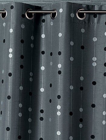 Rideau - Effet Boules Tissées