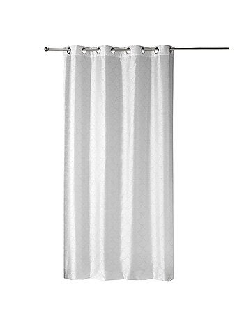 Rideau - Effet soie motif écaille