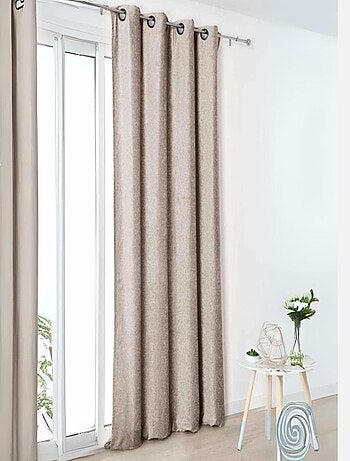 Rideau - Effet velours velouté uni