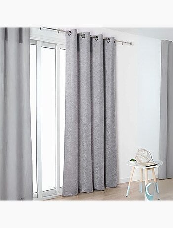 Rideau - Effet velours velouté uni