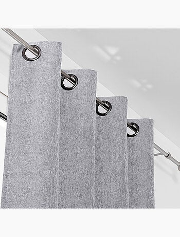 Rideau - Effet velours velouté uni