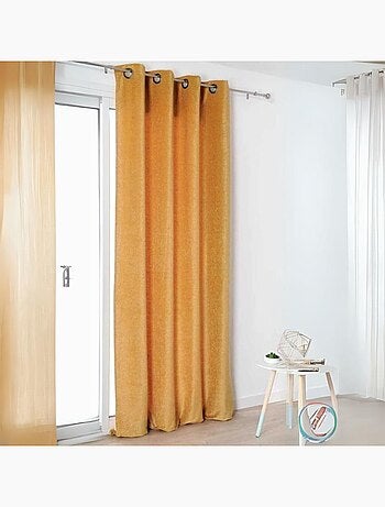 Rideau - Effet velours velouté uni