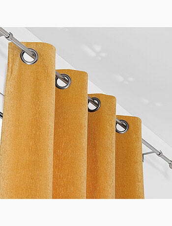 Rideau - Effet velours velouté uni