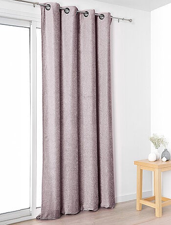 Rideau - Effet velours velouté uni