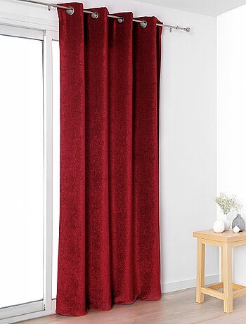 Rideau - Effet velours velouté uni