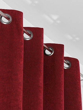 Rideau - Effet velours velouté uni