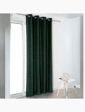 Rideau - Effet velours velouté uni