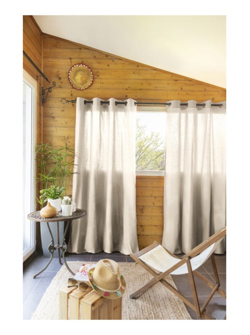 Rideau - L'effet papillon - 100% Coton - Kiabi