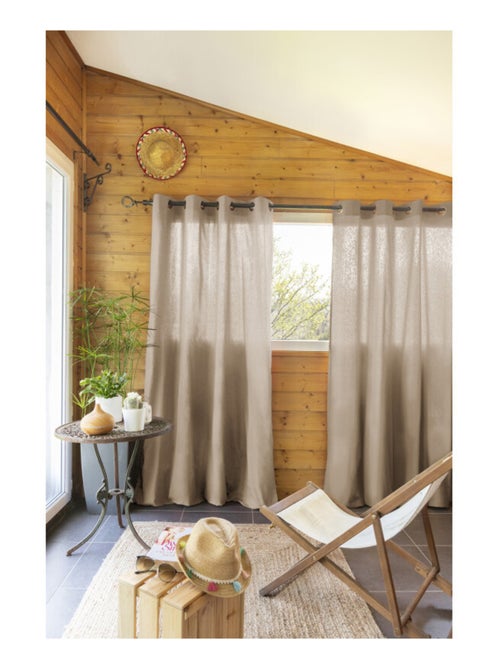 Rideau - L'effet papillon - 100% Coton - Kiabi