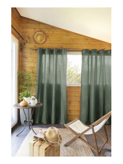 Rideau - L'effet papillon - 100% Coton - Kiabi