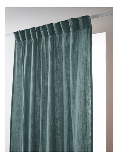 Rideau - L'effet papillon - 100% gaze de coton 125 gr/m² - Kiabi Rideau - L'effet papillon - 100% gaze de coton 125 gr/m² - Kiabi
