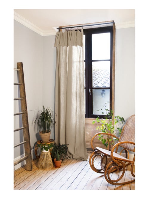 Rideau - L'effet papillon - 100% gaze de coton 125 gr/m² - Kiabi